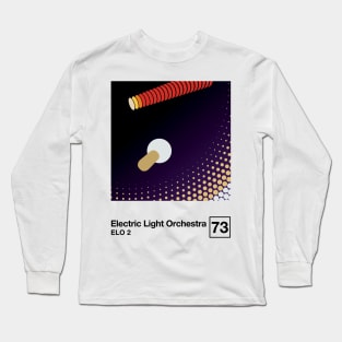 ELO 2 / Minimalist Style Graphic Poster Design Long Sleeve T-Shirt